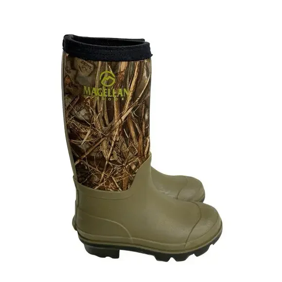 Magellan Outdoors Youth Camoflauge Jersey Knee Boots Size 13D - Picture 1 of 9